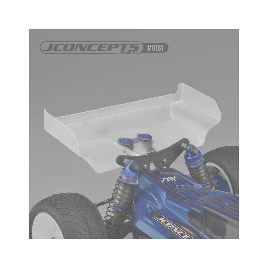 JConcepts-Aero S-Type 7inch Rear Wing, 2pc