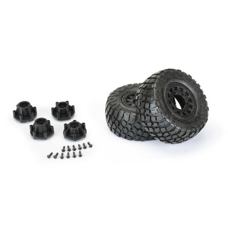 Proline 1/10 Bfg Kr2 M2 Front/Rear 2.2In/3.0In Sc Mounted 12mm Blk Rai