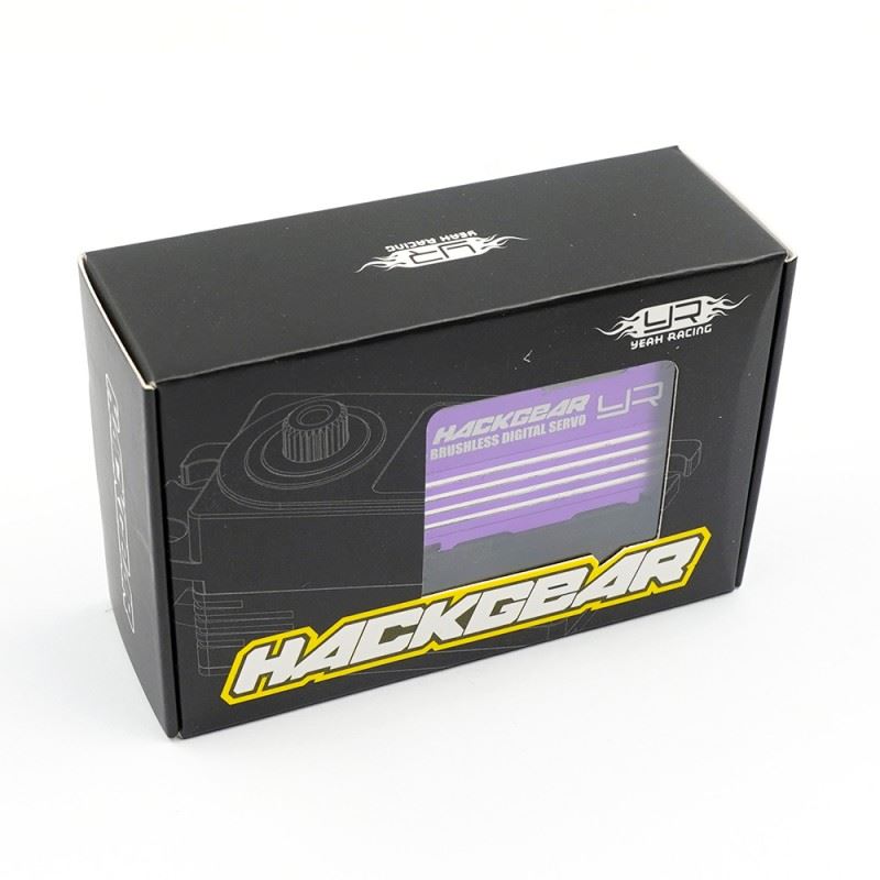 Yeah Racing Aluminium Hackgear Low Profile Digital High Speed Brushless Hv Servo For 1/10 Rc