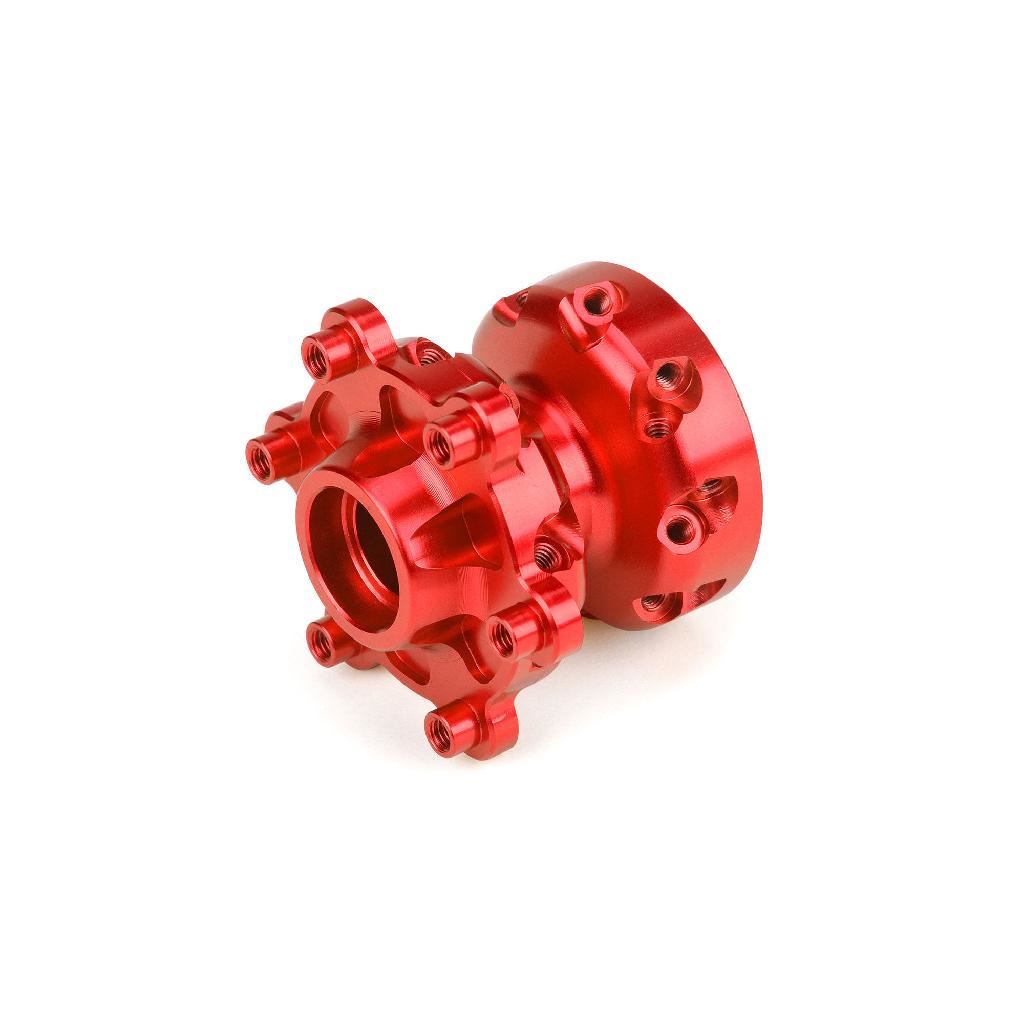 Pro 1/4 Pro-Spec Aluminum Front Hub Red: Promoto-Mx