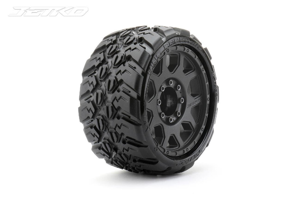Jetko Ex King Cobra Lp Belted 3.8In Black Wheel Maxx 17Mm (2)