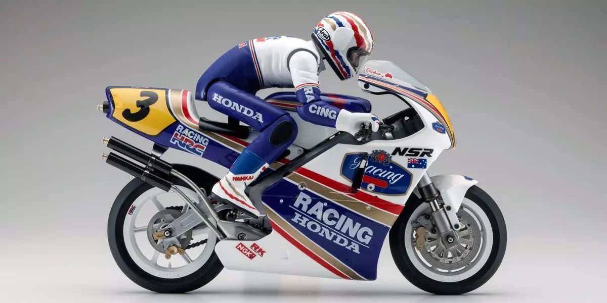 Kyosho Moto Hanging On Racer Honda Nsr 1991 1:8 Kit