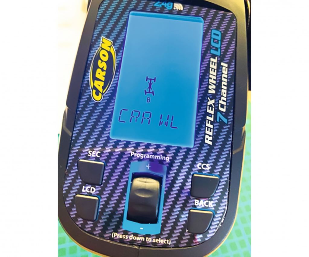 Carson FS Reflex Wheel LCD 2.4G 7 channel