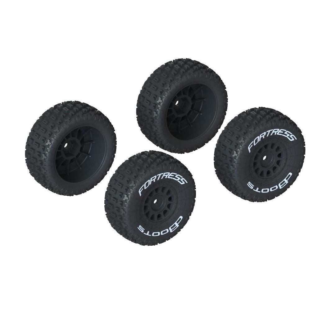 Arrma dBoots 'FORTRESS' Tire Set Glued, Option (2 Pairs)