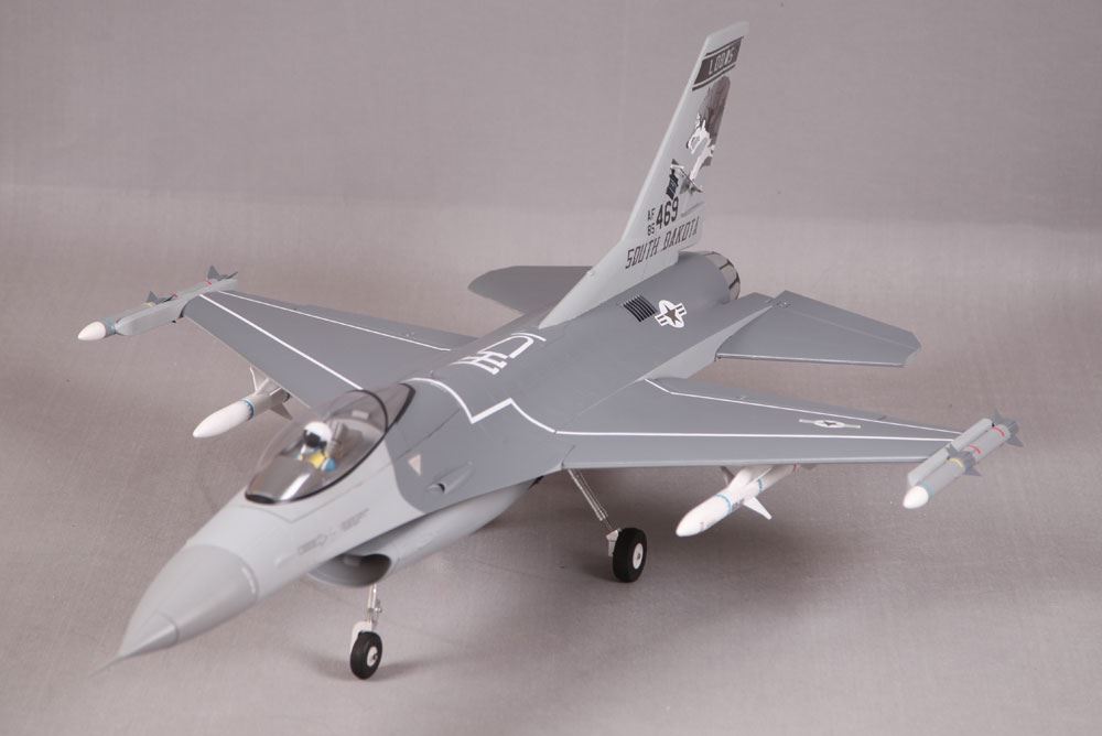 Fms F16 875Mm Jet Fighter 70Mm Edf Artf Grey W/O Tx/Rx/Batt