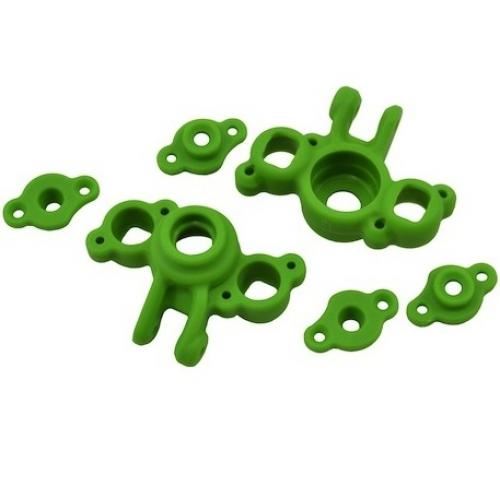 RPM AXLE CARRIERS FOR TRAXXAS 1/16 MINI E-REVO/SLASH GREEN