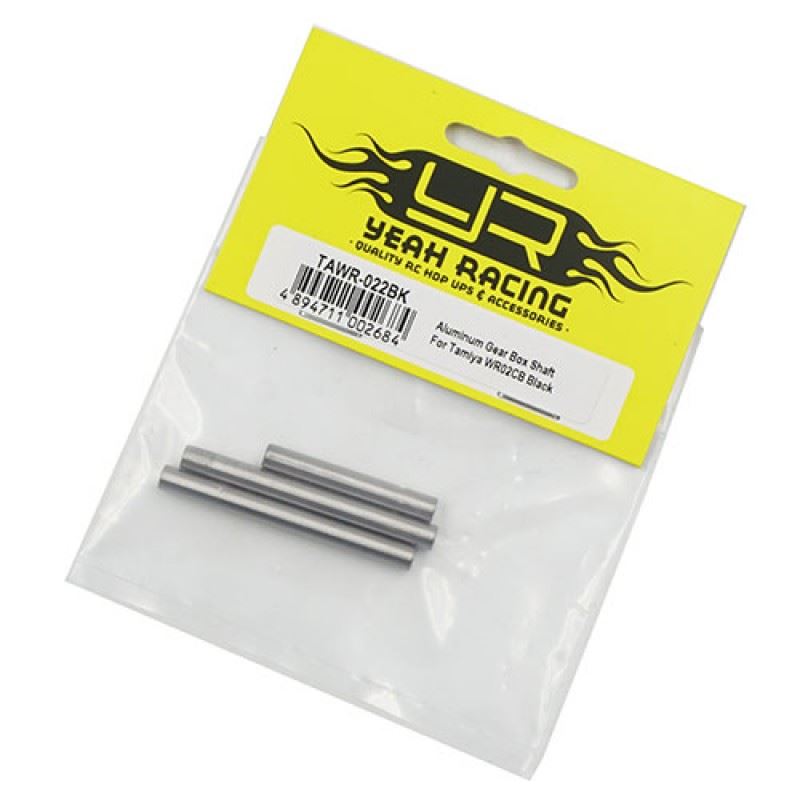 Yeah Racing Titanium Gear Box Shaft For Tamiya WR02CB Silver