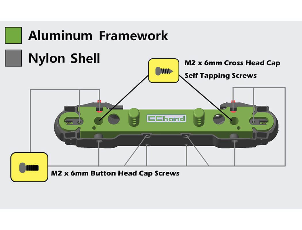 RC4WD OEM NARROW FRONT WINCH BUMPER W/ STEERING GUARD FOR AXIAL 1/10 SCX10 III JEEP (GLADIATOR/WRANG