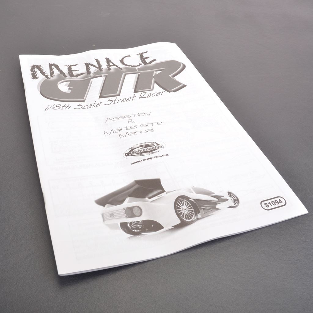 Schumacher Instr Manual - GTR