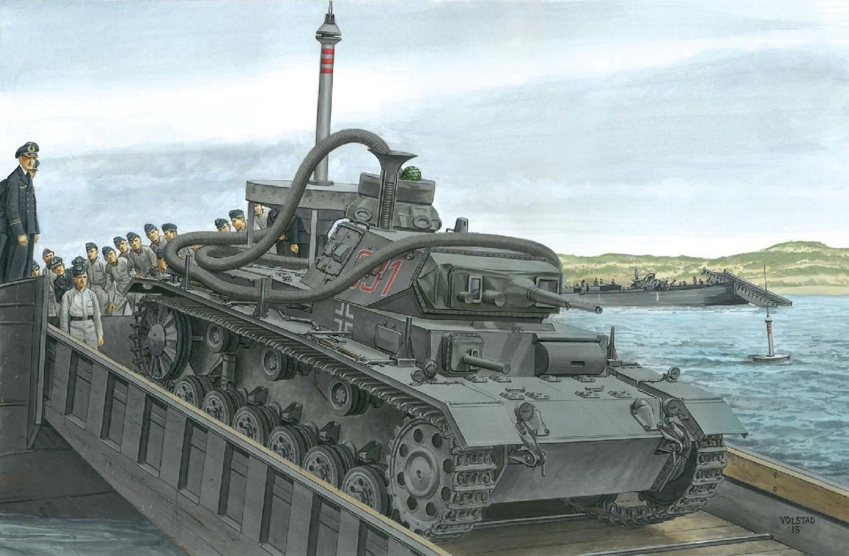 Dragon Pz.Kpfw.Iii (3.7Cm) (T) Ausf.F Inoperation Seelöwein