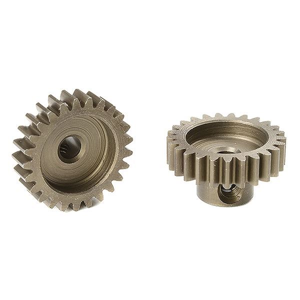 Corally M0.6 Pinion Short Hardened Steel 25 Teeth Shaft Dia. 3.17mm