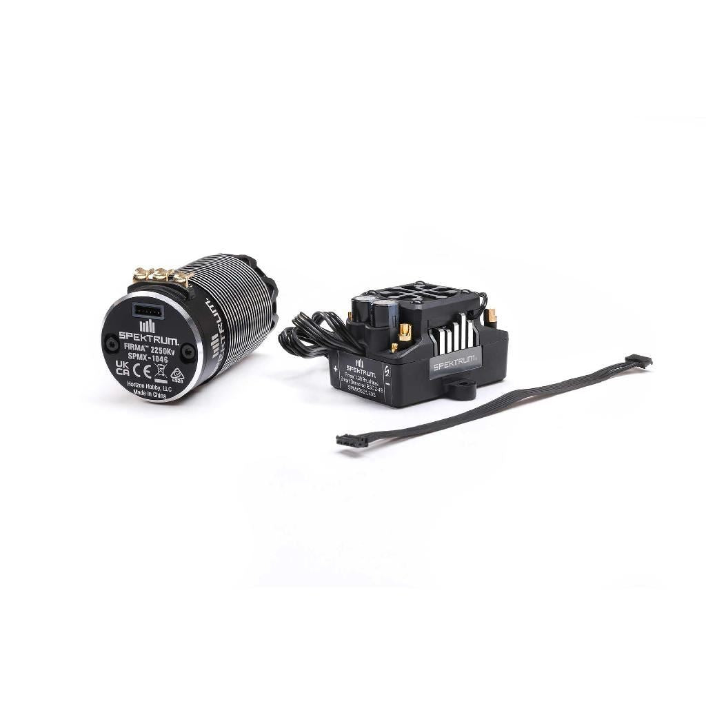 Spektrum Firma 1/8 Smart Sensored Motor/Esc Combo: 2250Kv