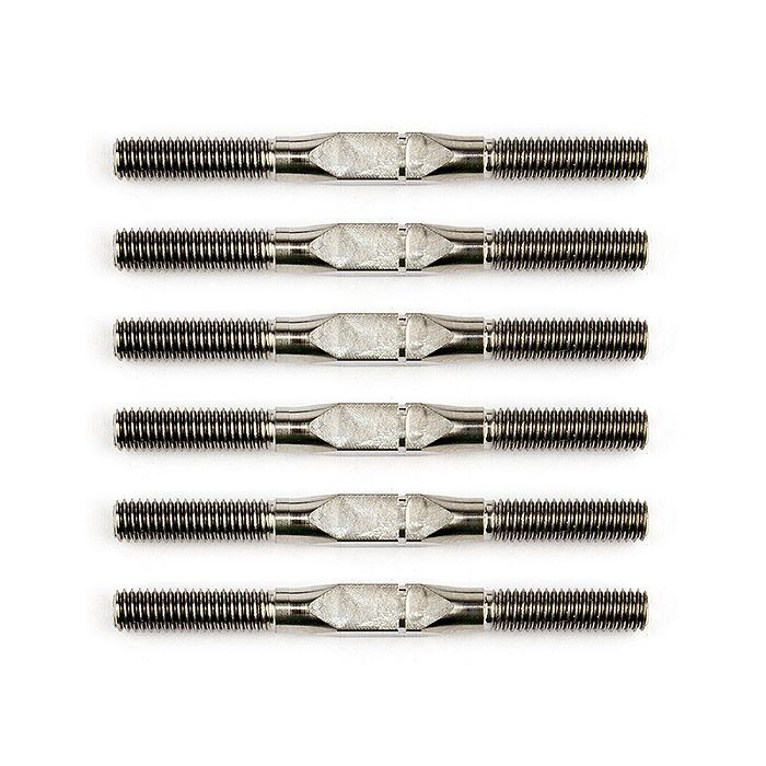 Team Associated Reflex 14B/14T Ft Titanium Turnbuckle Set