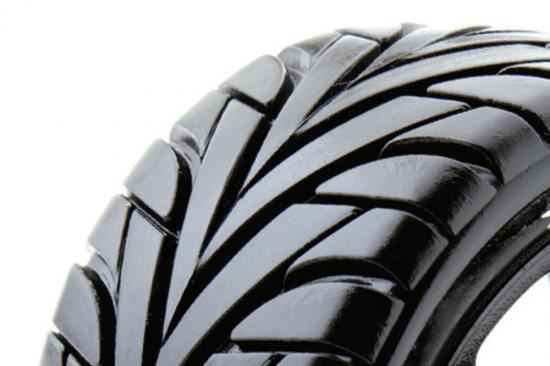 FASTRAX 1:8 TRUGGY EAGLE MTD ON 5-SPOKE BLACK 0 OFFSET(PR)