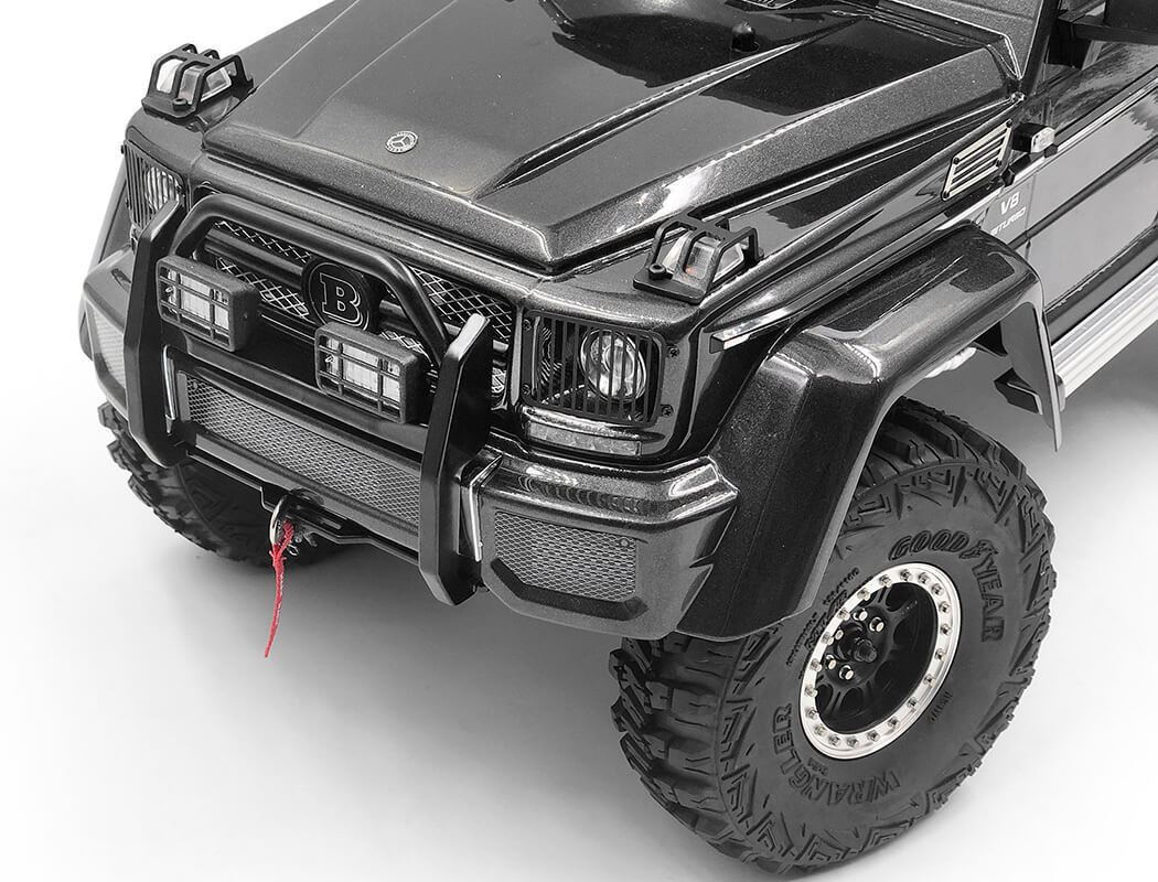RC4WD WILD FRONT BUMPER W/FLOOD LIGHTS FOR TRAXXAS TRX-4 M-BENZ G-500