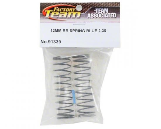 ASSOCIATED 12MM BIG BORE REAR SPRING BLUE 2.3LB