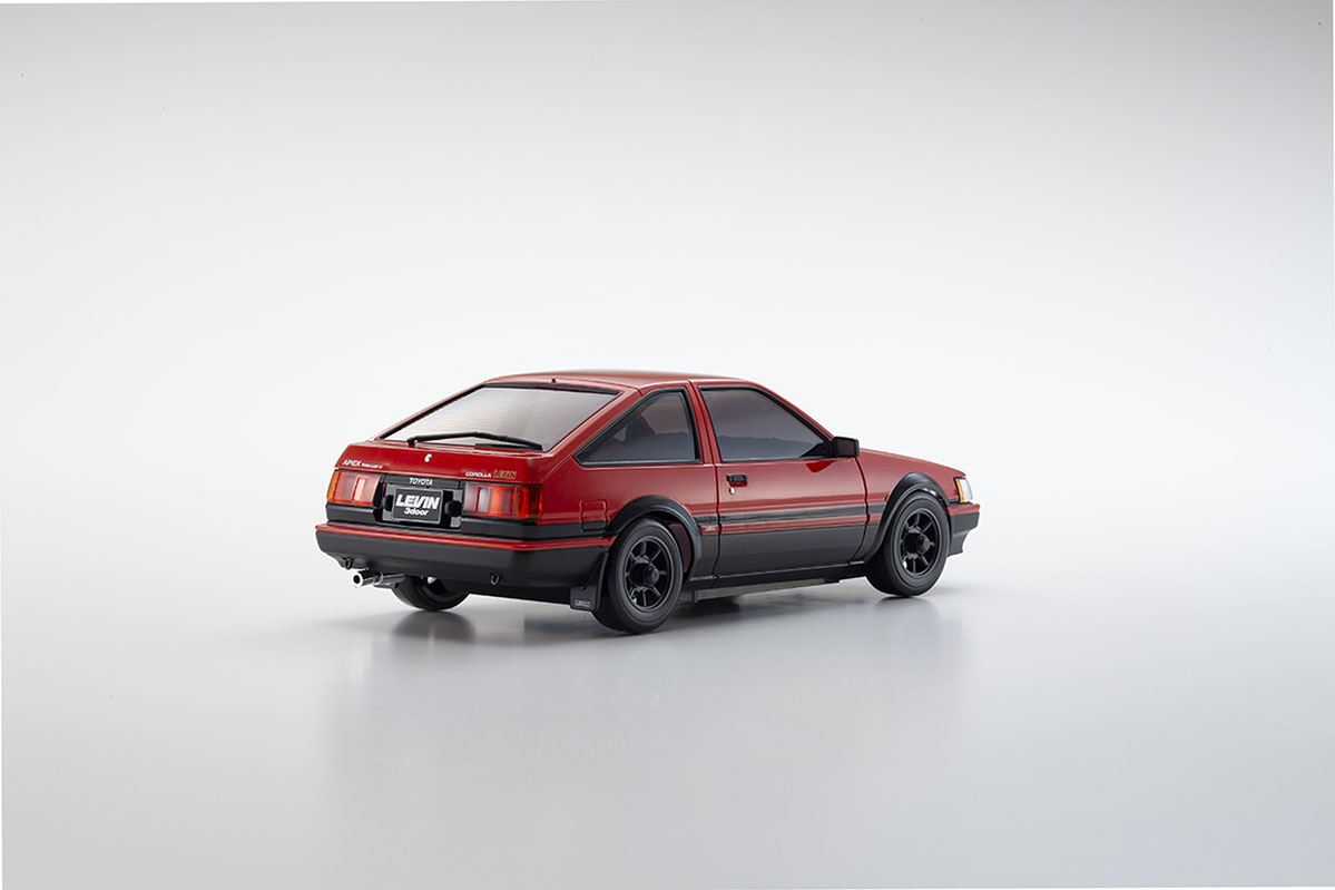 Kyosho Autoscale Mini-Z Toyota Corolla Levin Ae86 Red-Black (Ma020)