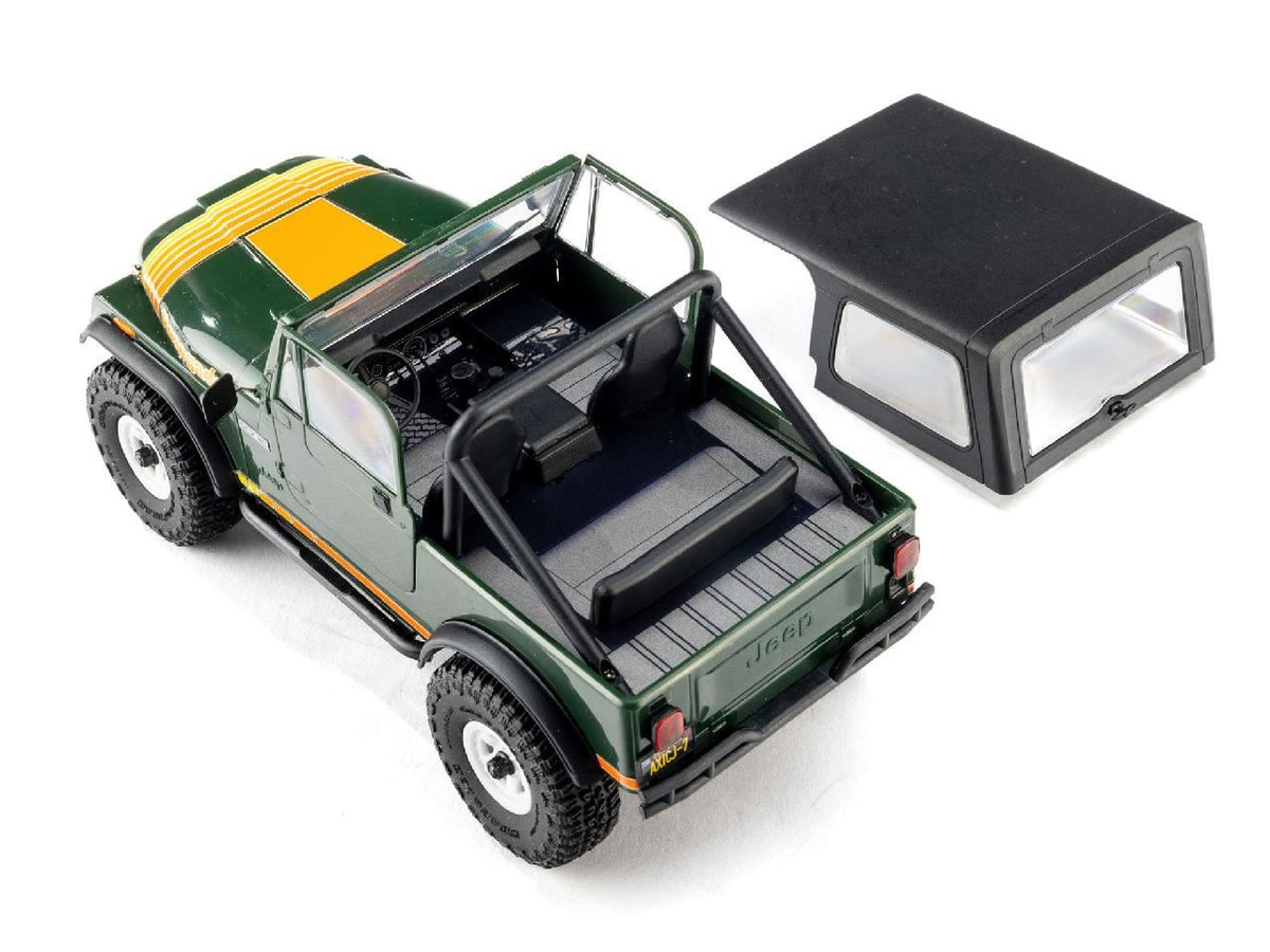 Axial 1/30 Scx30 Jeep Cj-7 Renegade 4X4 Rtr, Green