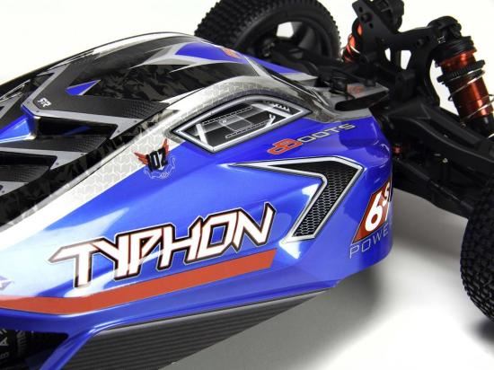 ARRMA Body Blue Painted W/Decals Typhon 6S BLX