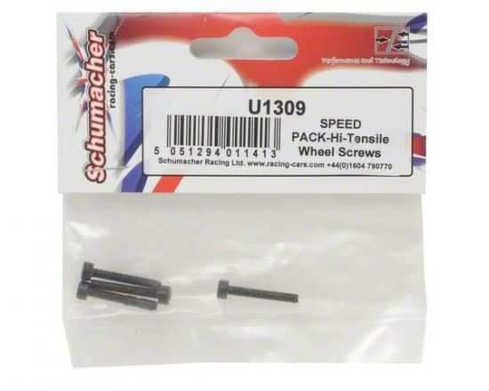 Schumacher Speed Pack-Hi-Tensile Wheel Screws