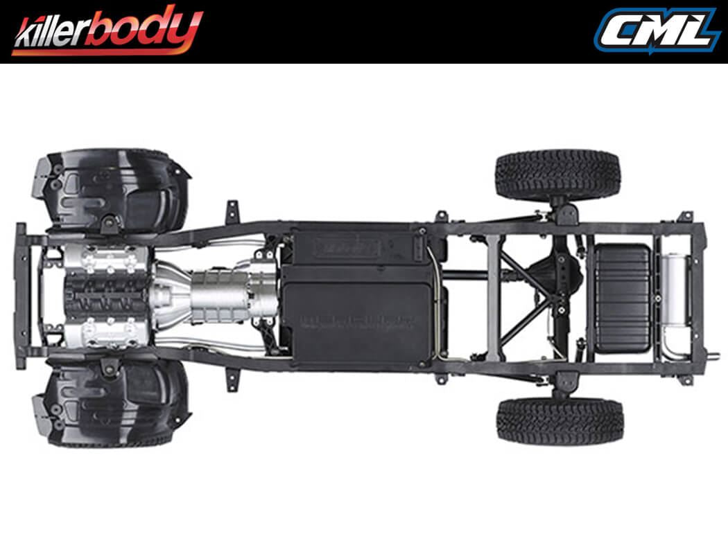 KILLERBODY MERCURY CHASSIS KIT FITS KB48765 JEEP RUBICON BODY
