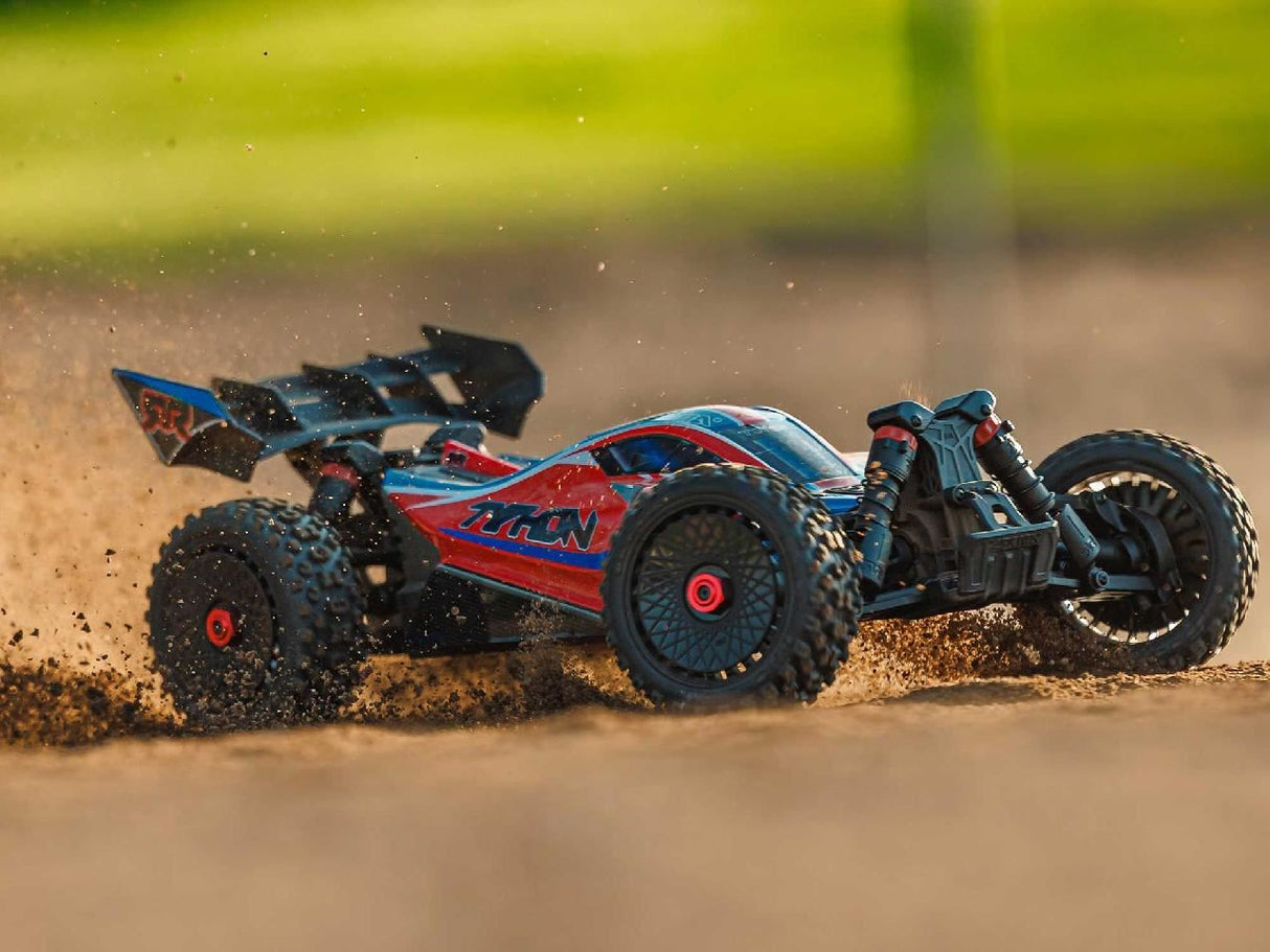 Arrma 1/8 Typhon Mega 665 4X4 Rtr Buggy Red