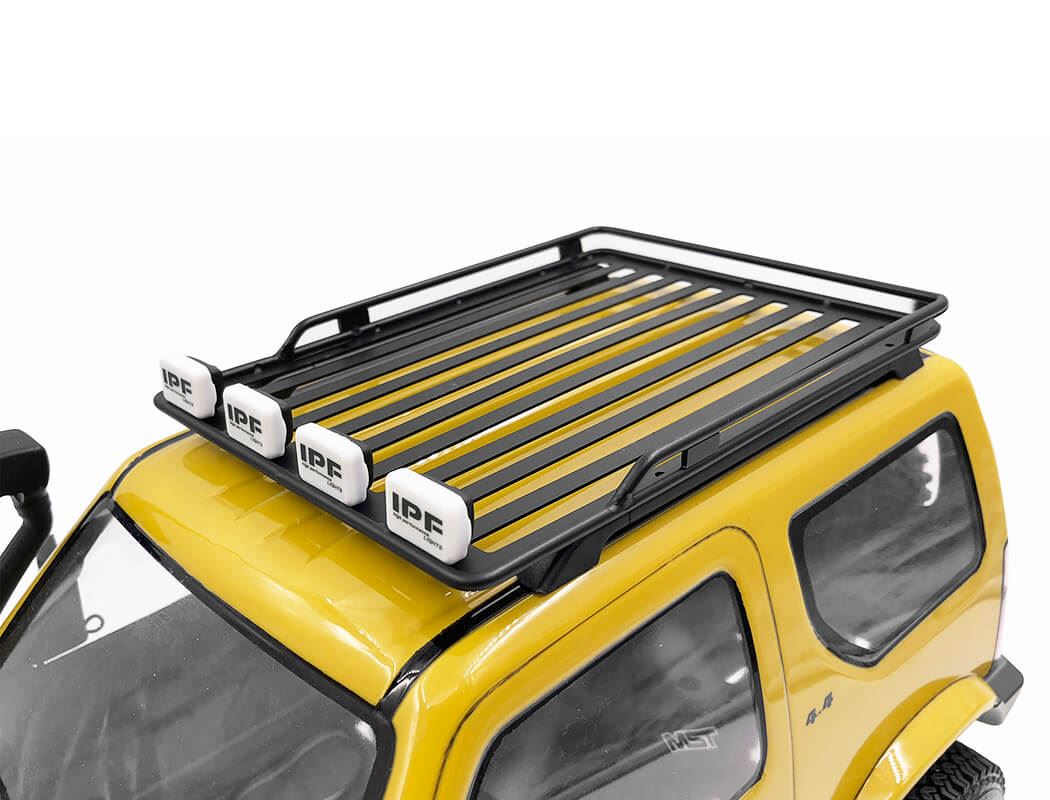 RC4WD ROOF RACK W/IPF LIGHTS FOR MST 1/10 CMX W/ JIMNY J3 BODY