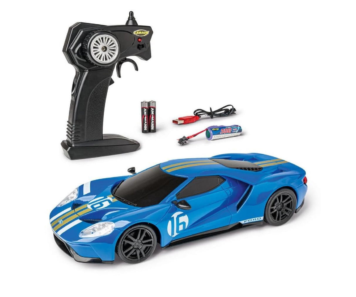Carson 1:24 Ford Gt 2.4Ghz 100% Rtr