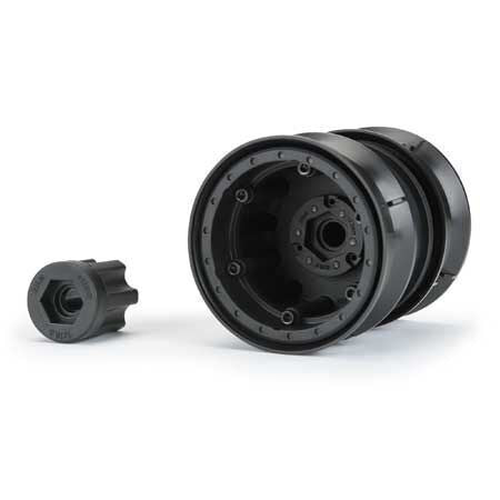 Proline 1/10 Carbine Front/Rear 1.9In 12mm Rock Crawler Wheels (2) Bl