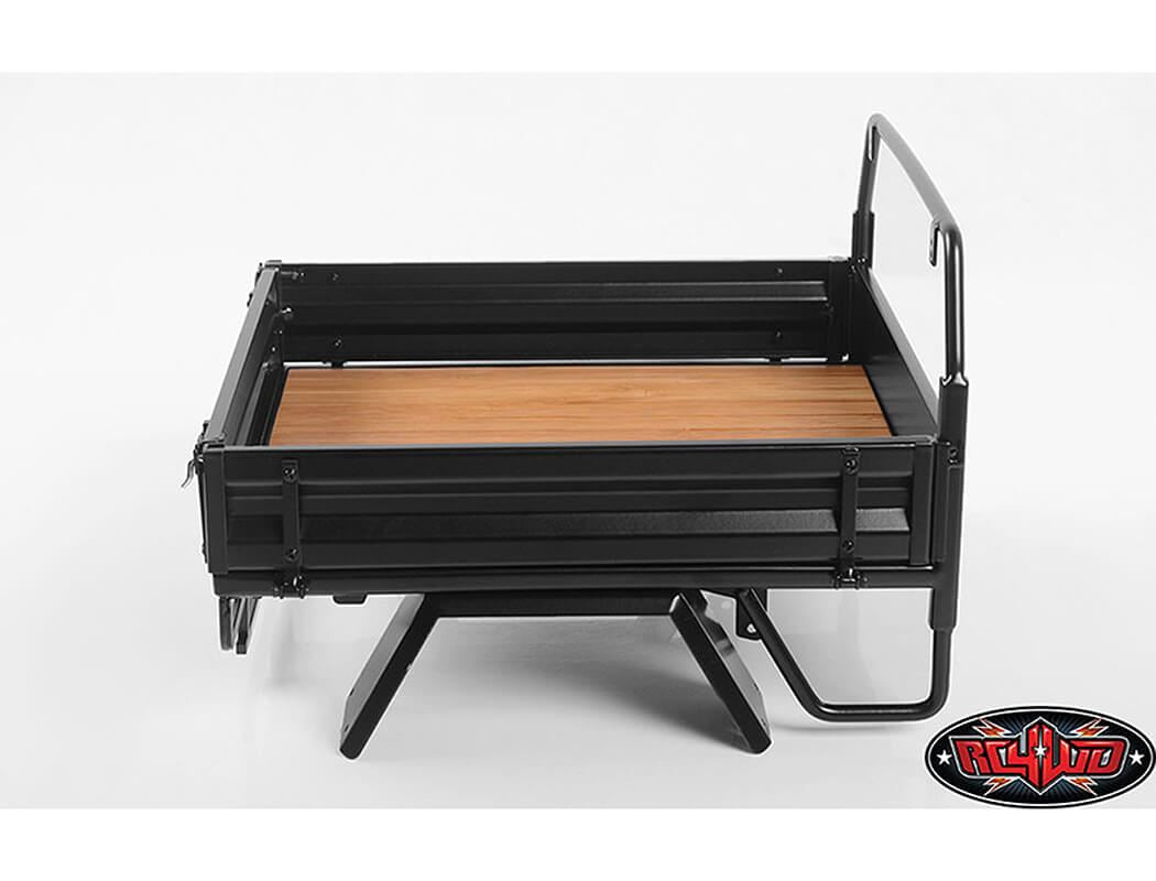 RC4WD KOBER REAR BED W/ MUD FLAPS FOR TF2 MOJAVE BODY (BLACK)