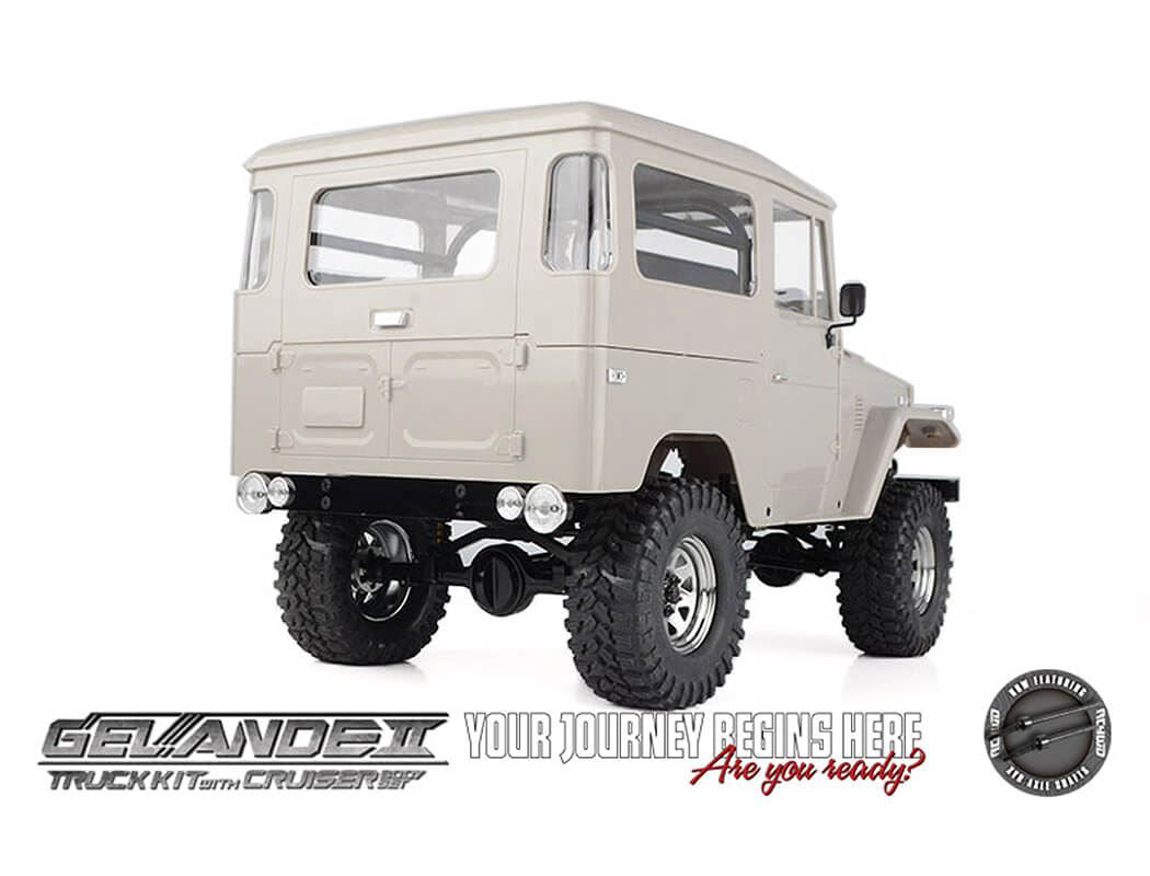 Rc4Wd Gelande Ii Truck Kit With Cruiser Body Set 2025