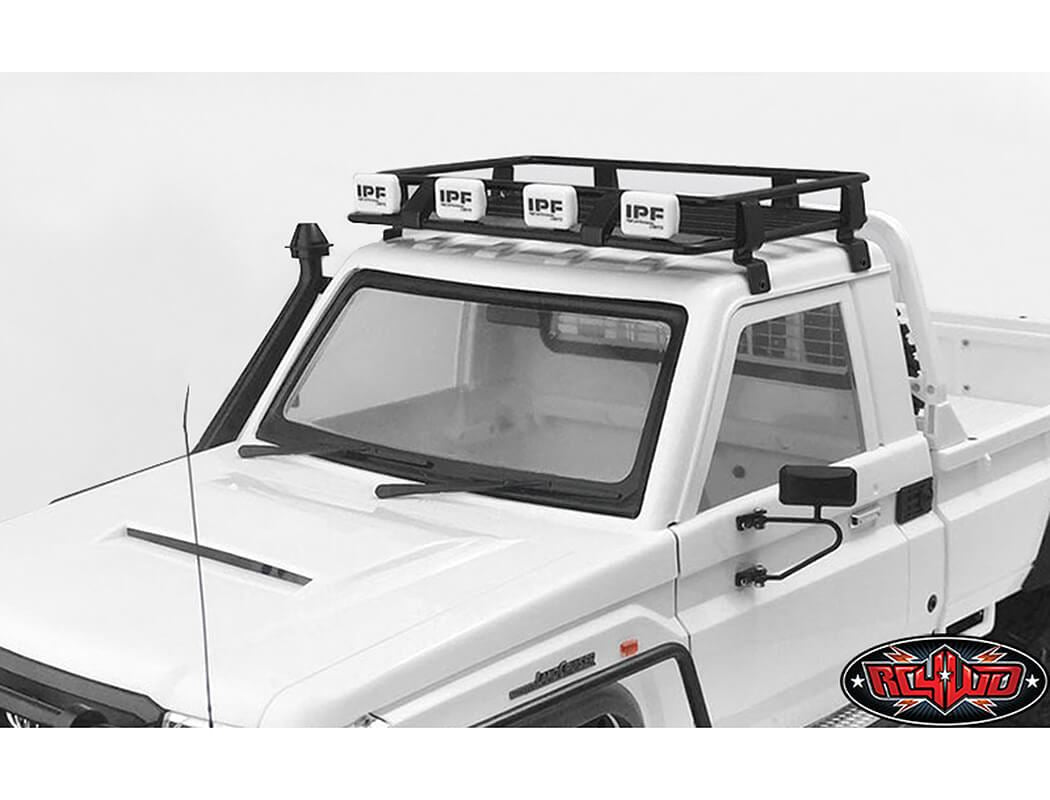 RC4WD MALICE MINI ROOF RACK W/LIGHTS FOR LAND CRUISER LC70 BODY