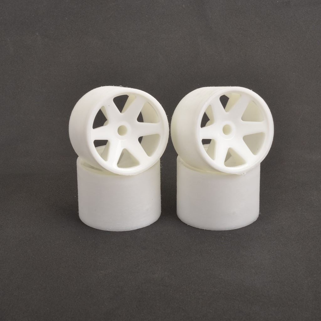 Contact 1/8th Stock Car Wheel (4) - White