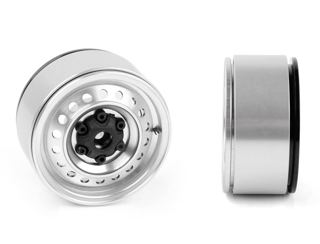 RC4WD RAD 1.9 ALUMINUM INTERNAL BEADLOCK WHEELS (SILVER)