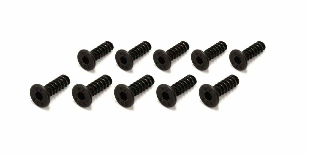 Kyosho Tp Hex Flat Head Screws M3X8Mm (10)