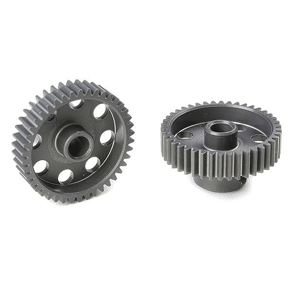Corally 64 Dp Pinion Short Hard Anodised Al7075 42 Teeth Shaft Dia. 3.17mm