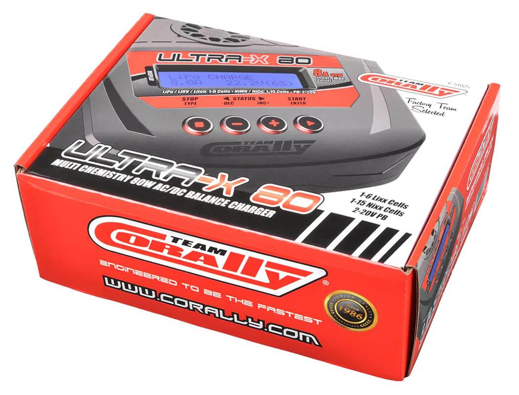 CORALLY ULTRA-X 80 AC/DC BALANCE CHARGER / DISCHARGER