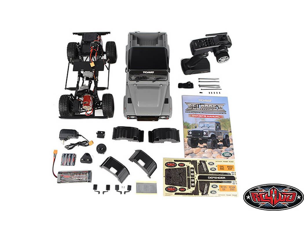 Rc4Wd Gelande Ii Rtr W/2015 Land Rover Defender D90 Body
