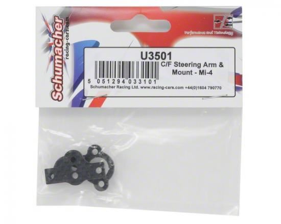 Schumacher CF Steering Arm & Mount - Mi4