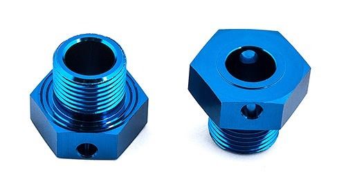 TEAM ASSOCIATED RC8B3 WHEEL HEXES +2MM WIDE (2)
