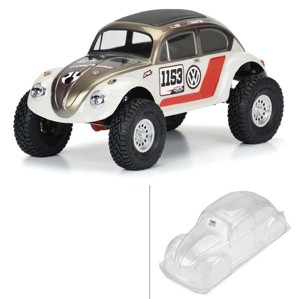 Proline 1/10 Volkswagen Beetle Clear Body 12.3In (313mm) Wheelbase Cr