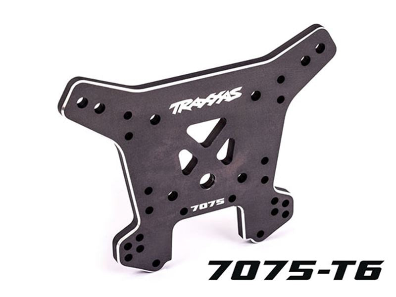Traxxas Sledge 7075-T6 Aluminium Rear Shock Tower (Dark Titanium Anodised)