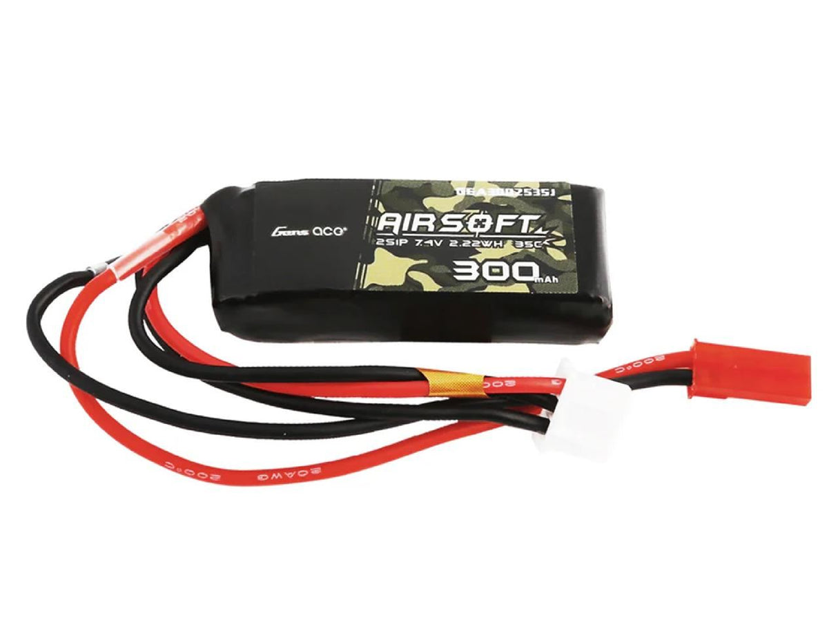 Gens Ace Airsoft 2S 300Mah 35C With Jst (Hpa Control)
