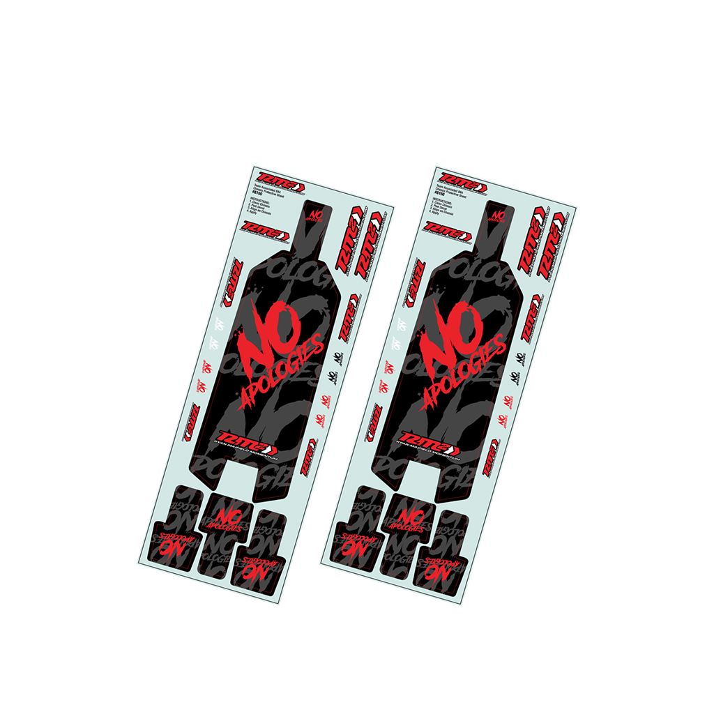 Rm2, No Apologies B84 Pre-Cut Chassis Skin 2Pc