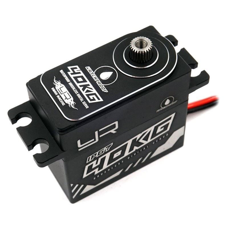 Yeah Racing IP67 40KG Waterproof HV High Torque Aluminum Case Brushless Digital Servo For 1/8 1/10 Crawler Buggy Off-road