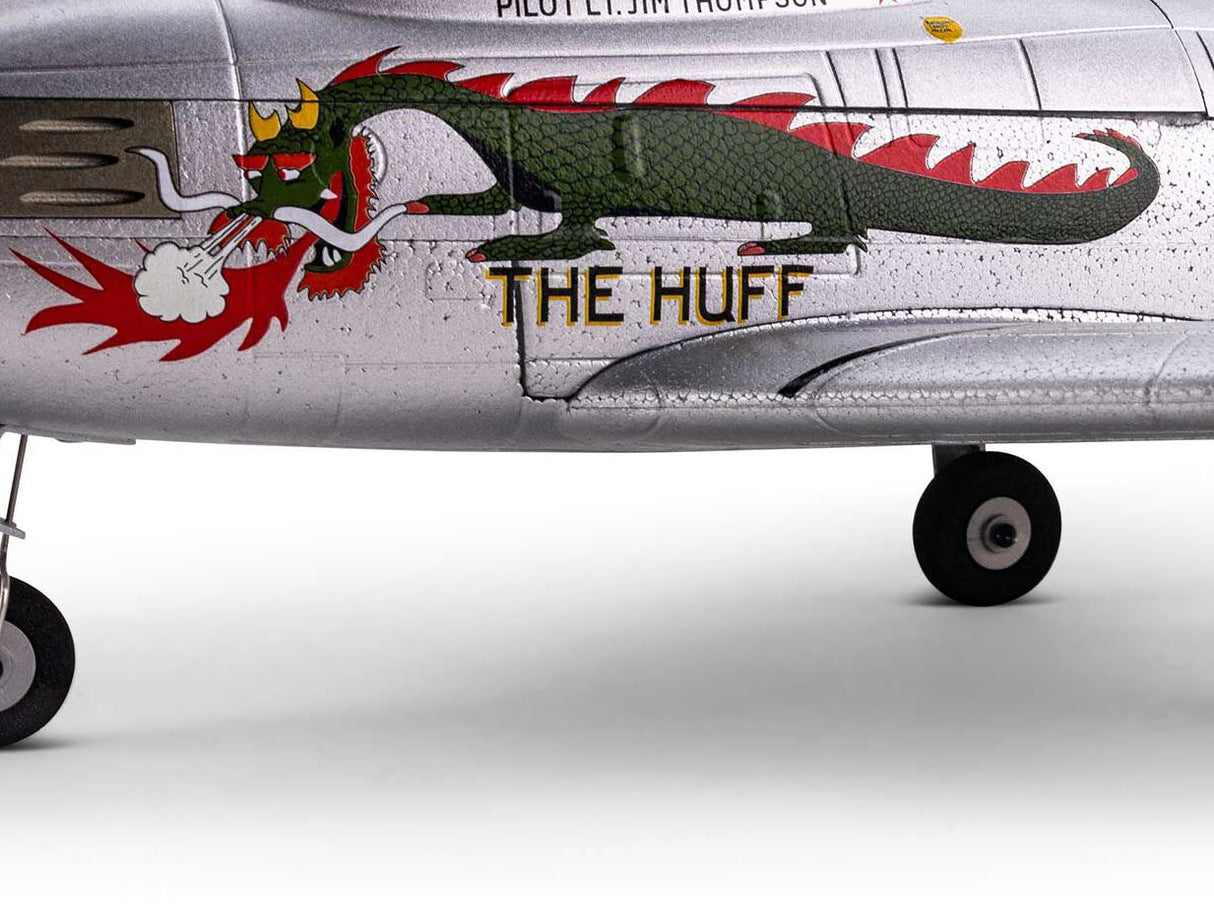 E Flite UMX F-86 Sabre 30mm EDF Jet BNF Basic with AS3X and SAFE Sel