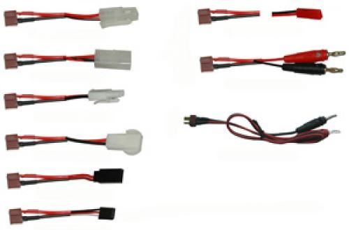 Core RC Charger Connector Set - Includes Tamiya, Deans, RX, BEC, Micro And More!