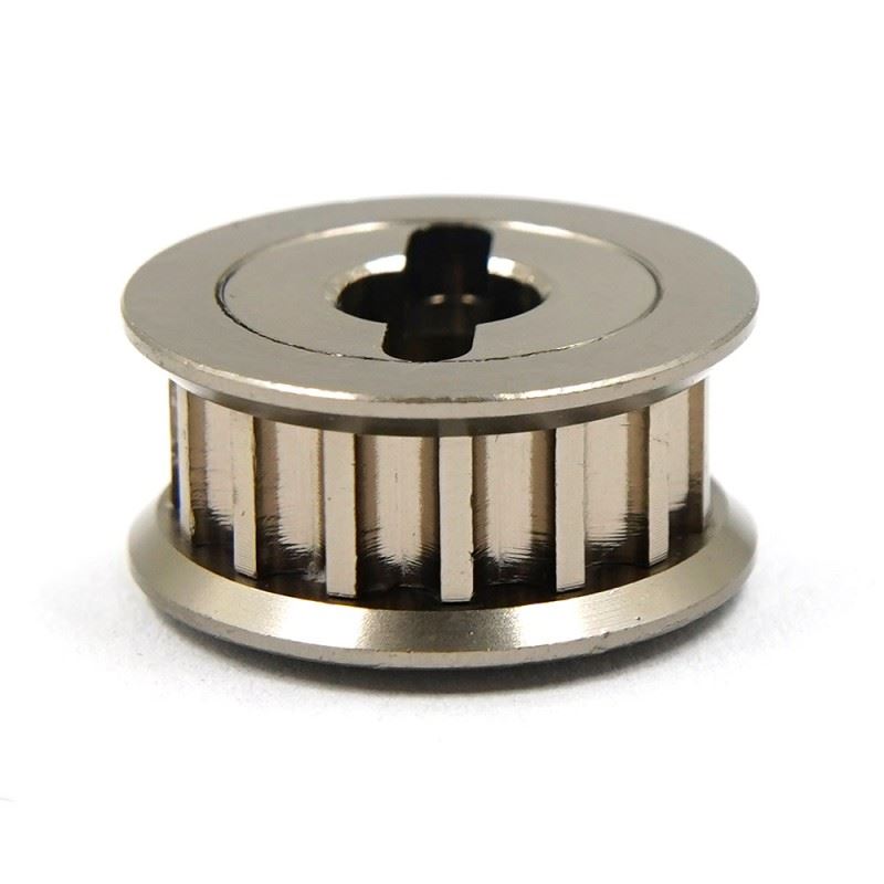 Yeah Racing Aluminum Pulley 2Pcs For Yokomo 870C Super Dog Fighter Yz10 2023 Yz-W91