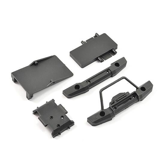 FTX Mini Outback 2.0 Fr/Rr Bumpers + Electronics Mounts