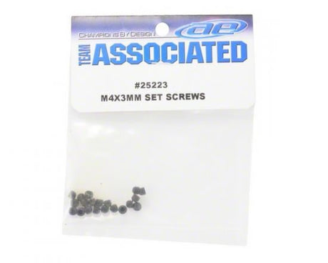 Team Associated M4 X3 Set Screws